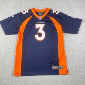 Nike NFL Denver Broncos Russell Wilson #3 Youth XL Jersey On Field